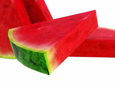 Watermelon slice Modelo 3D