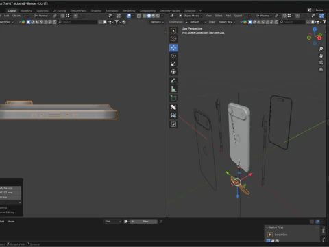 Iphone 17 Air 3D Model