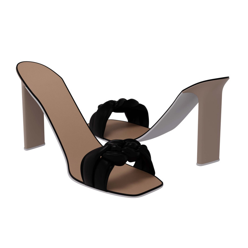 Heel sandals 3D 模型 .c4d .max .obj .3ds .fbx .stl .blend 