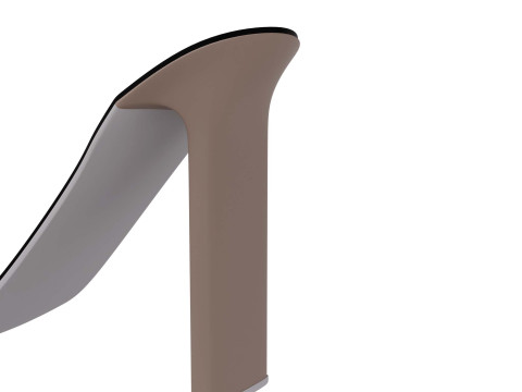 Heel sandals 3D 模型