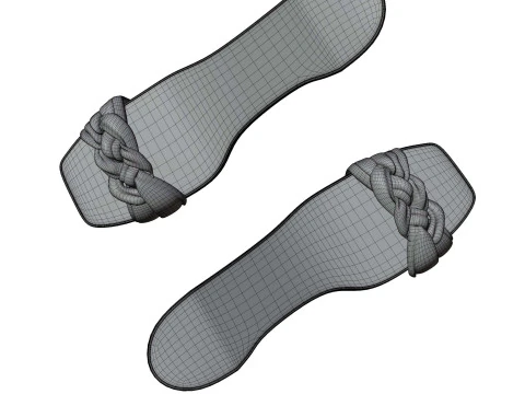 高跟凉鞋 3D 模型