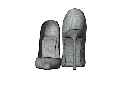 High Heels 3D Model