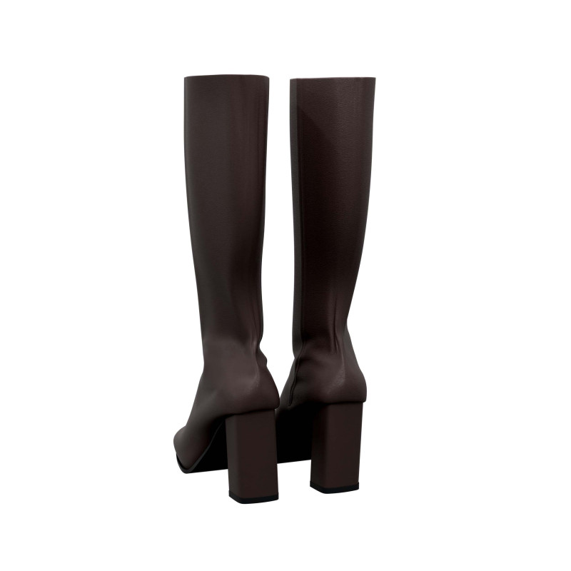 Hohe Lederstiefel 3D Modell .c4d .max .obj .3ds .fbx .stl .blend 