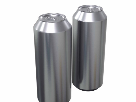 Aluminium Cans 3D Модель