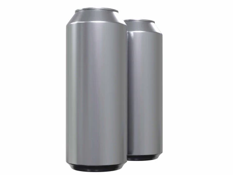 Aluminium Cans 3D Model