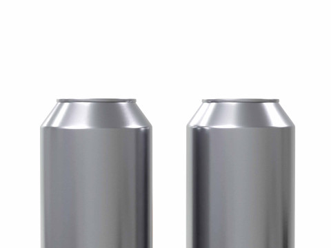 Kaleng Aluminium Model 3D