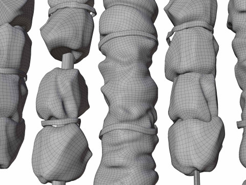 BBQ Skewers 3D Модель