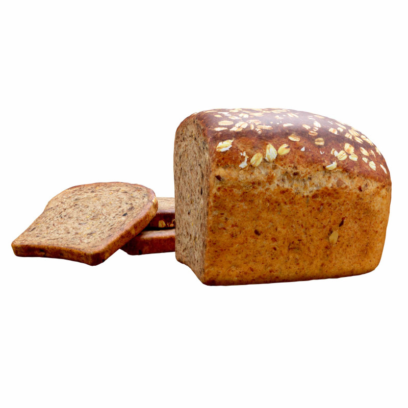 Bread Slice and Half 3D Модель .c4d .max .obj .3ds .fbx .stl .blend