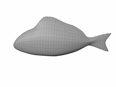 Bream Fish Model 3D