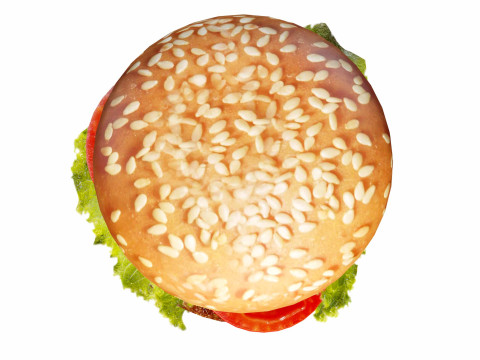 Burger 3D Modell