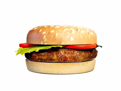 Burger 3D Model