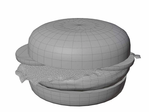 Burger 3D Model
