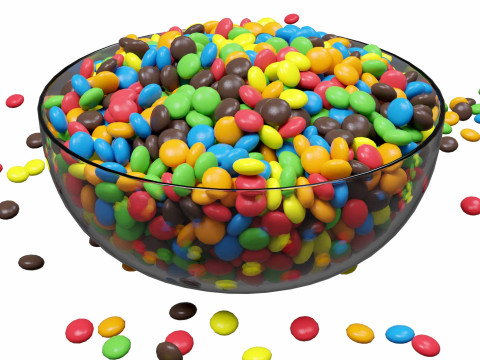 Candy Bowl 3Dモデル