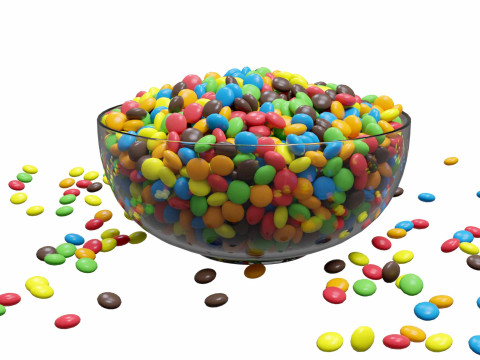 Candy Bowl 3D 模型