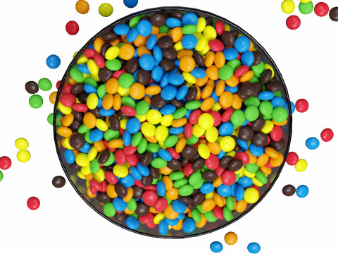 Candy Bowl 3D 模型