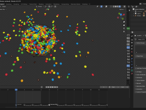 Candy Bowl 3D 模型