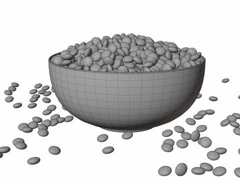 Candy Bowl 3D 模型