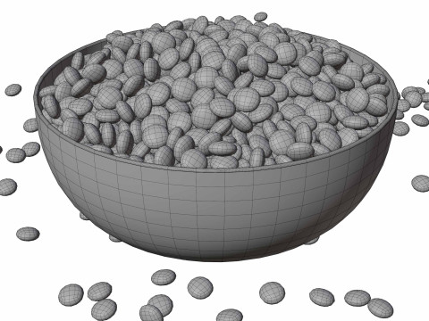 Candy Bowl 3D 模型
