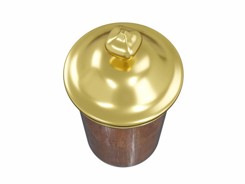 Chili Spice Jar Modello 3D