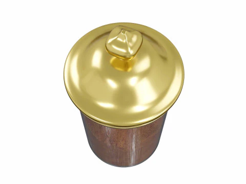 Chili Spice Jar 3D Model