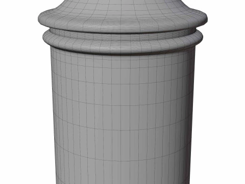 Chili Spice Jar 3D Model