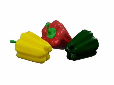 Capsicum Modello 3D