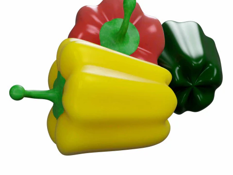 Capsicum 3D Model