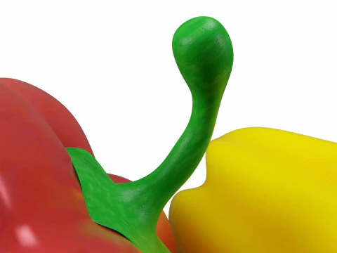 Capsicum 3D Model