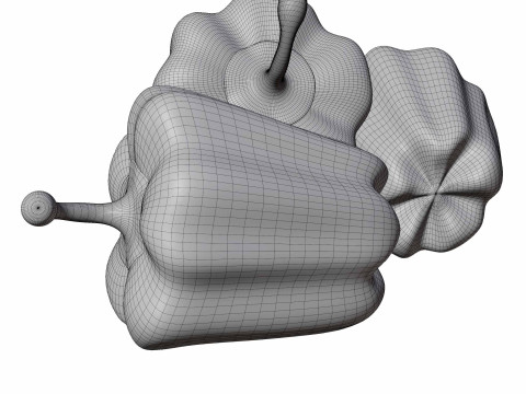 Capsicum Modèle 3D