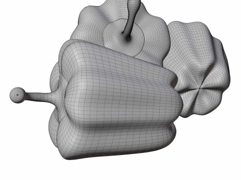 Capsicum 3D Model