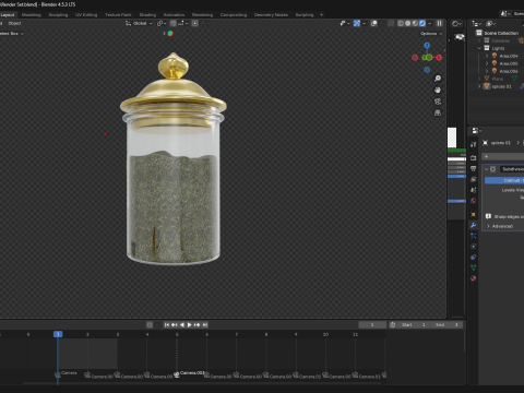 Cardamom 3Dモデル