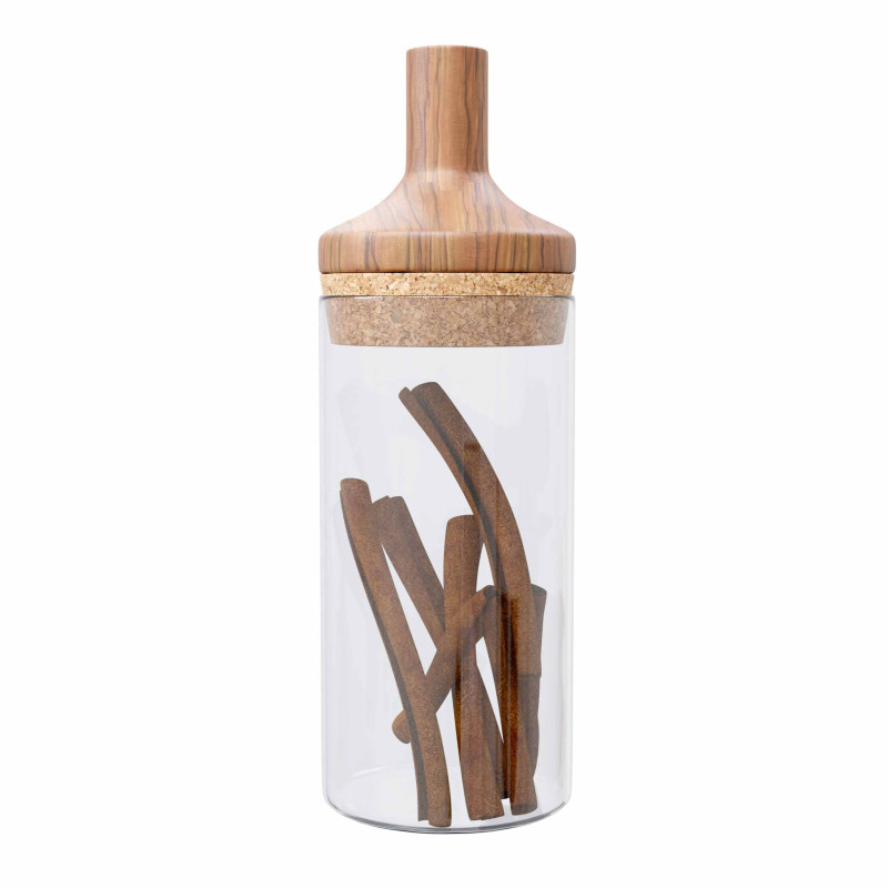 Cinnamon Jar 3D Model .c4d .max .obj .3ds .fbx .stl .blend
