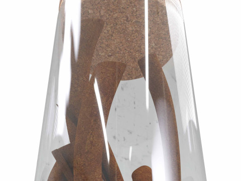 Cinnamon Jar 3D Model