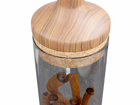 Cinnamon Jar 3D Model