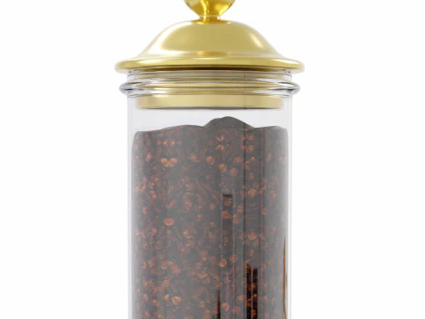 Vaso di chiodi di garofano Modello 3D