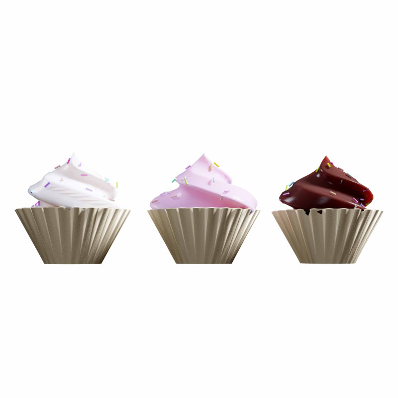 Cupcake Modello 3D .c4d .max .obj .3ds .fbx .stl .blend 