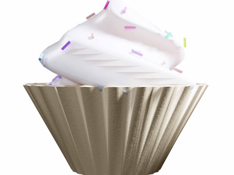 Cupcake Modello 3D