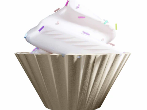 Cupcake 3D Model