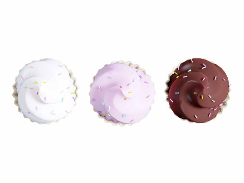 Cupcake Modello 3D