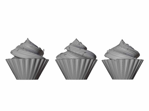 Cupcake Modello 3D