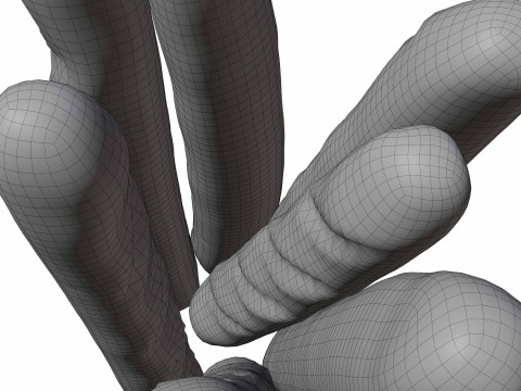 French Bread 3D 模型