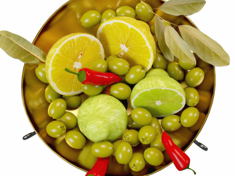 Fruit Bowl 3D Model