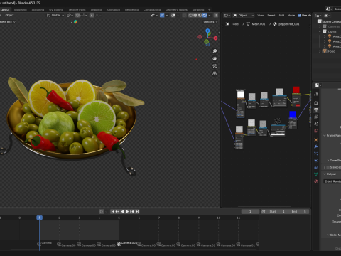 Fruit Bowl 3D Model