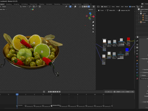 Fruit Bowl 3D Model