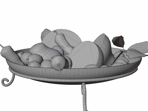 Fruit Bowl 3D Model