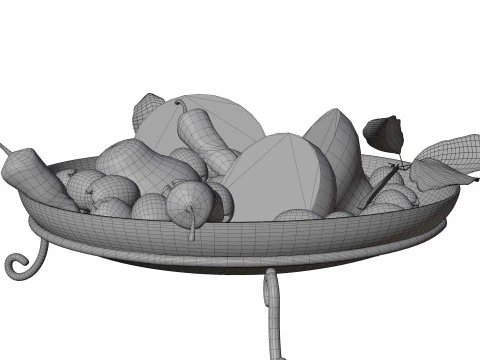 Fruit Bowl 3D Model