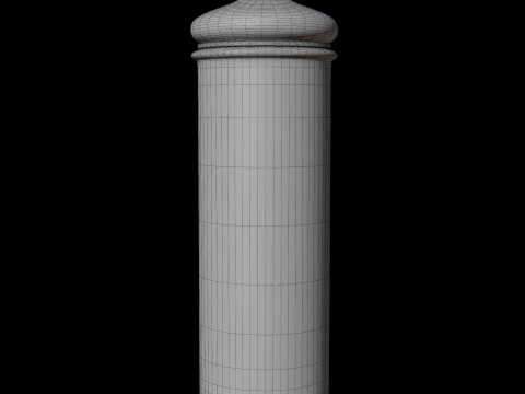 Glass jar with pasta 3D Model