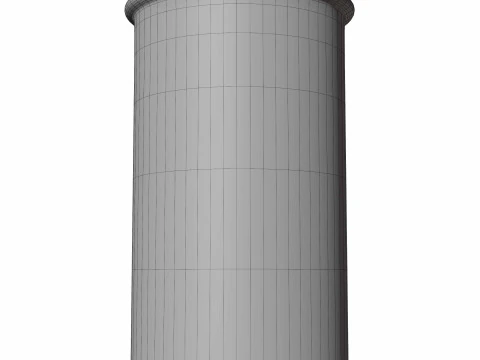 Glass jar with Dry Pasta 3D Model