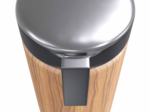 Jarro de madeira Modelo 3D