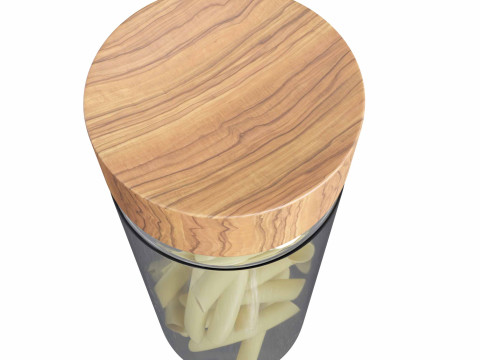 Pasta Makaroni Model 3D